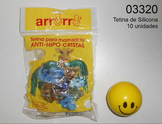 Imagen de TETINA SILICONA x10U 3.26